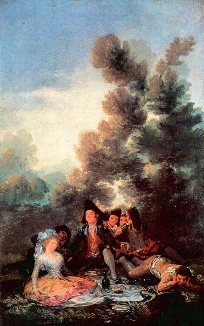 Vesper outdoors - Goya