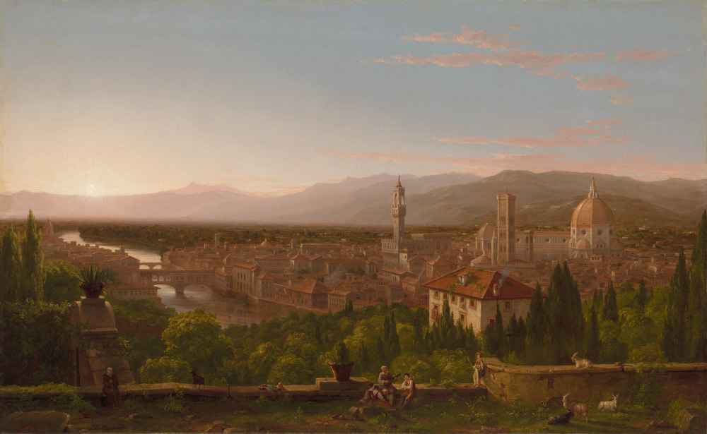 View of Florence - Thomas Cole