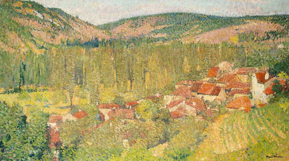 View of Labastide-du-Vert (ca 1920-30) - Henri-Jean Guillaume Martin