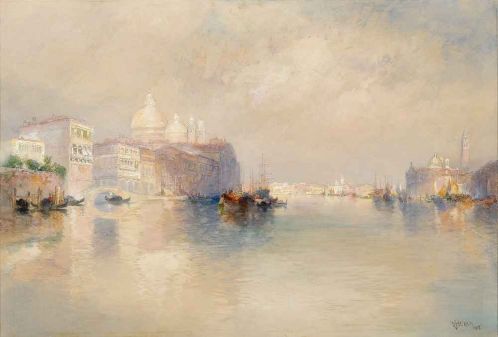 View of Venice - Thomas Moran