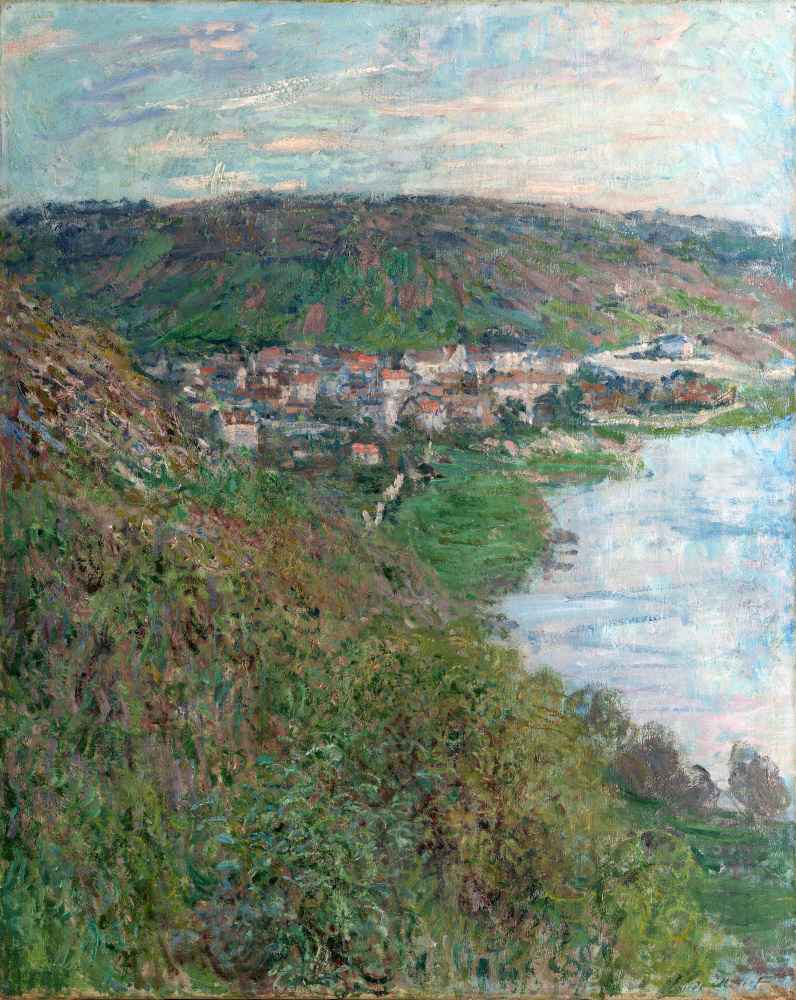 View of Vétheuil - Claude Monet