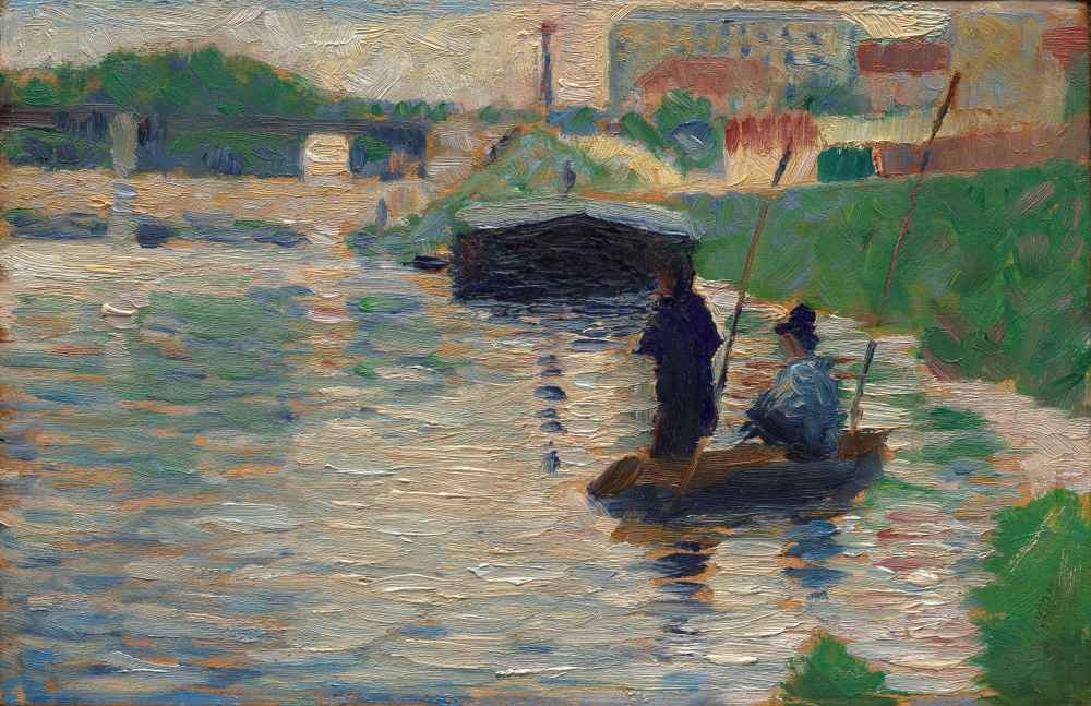 View of the Seine - Georges Seurat