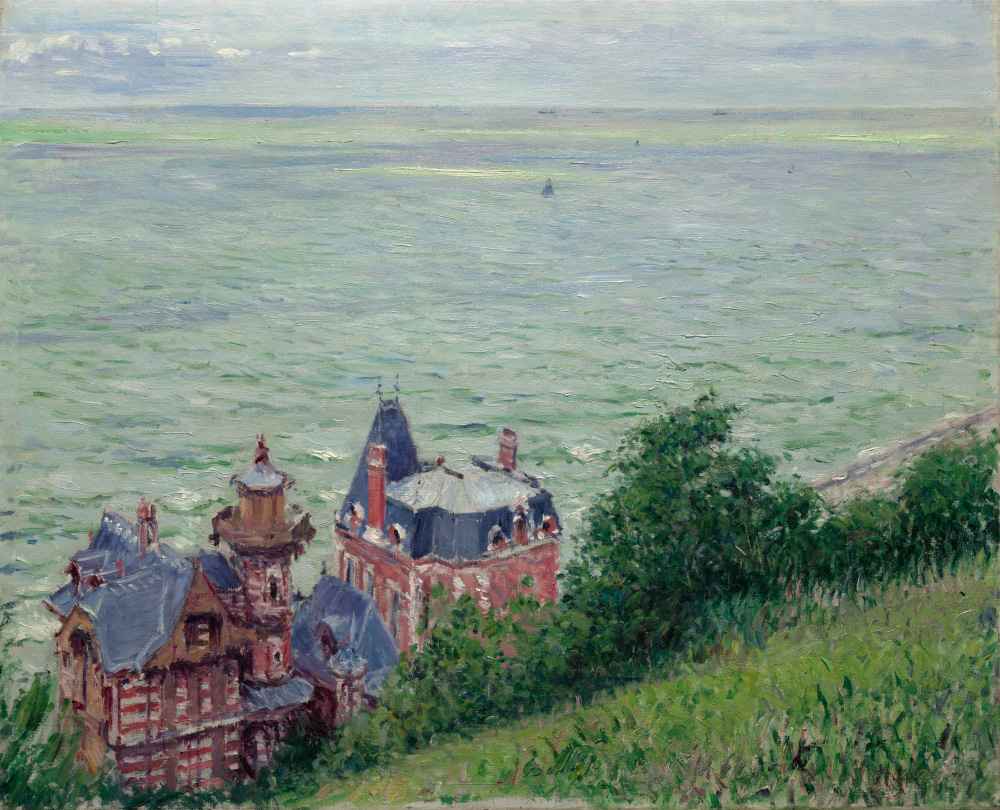 Villas at Trouville - Gustave Caillebotte