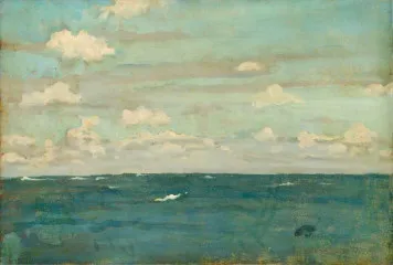 Violet and Silver - The Deep Sea - James Abbott McNeill Whistler