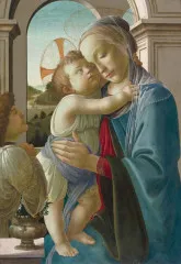 Virgin and Child with an Angel - Sandro Botticelli