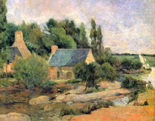Washerwomen at Pont-Aven - Gauguin