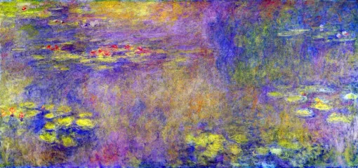 Water Lilies - (Yellow nirvana) - Monet