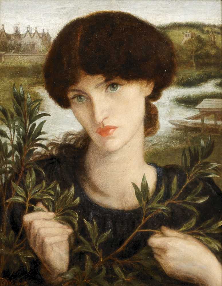 Water Willow - Dante Gabriel Rossetti