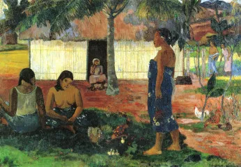 Whya are you Angry - Gauguin