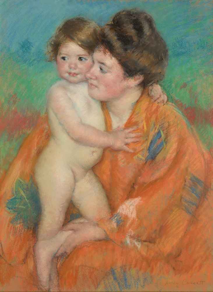 Woman with Baby - Mary Cassatt