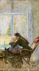 You and Baby - Erik Werenskiold
