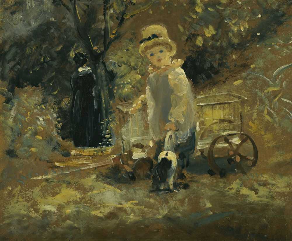 A Boy With A Toy Cart - John Constable