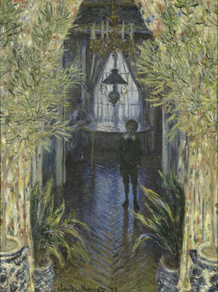 A Corner of the Apartment - Claude Monet