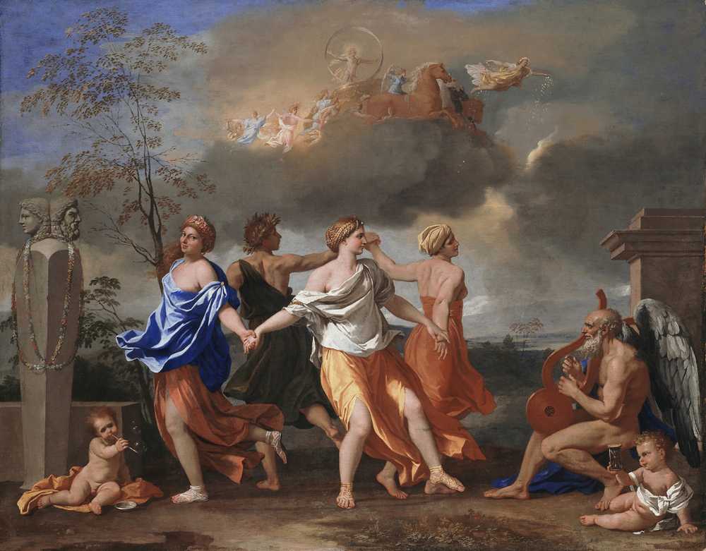 A Dance to the Music of Time (c.1634 - c.1636) - Nicolas Poussin
