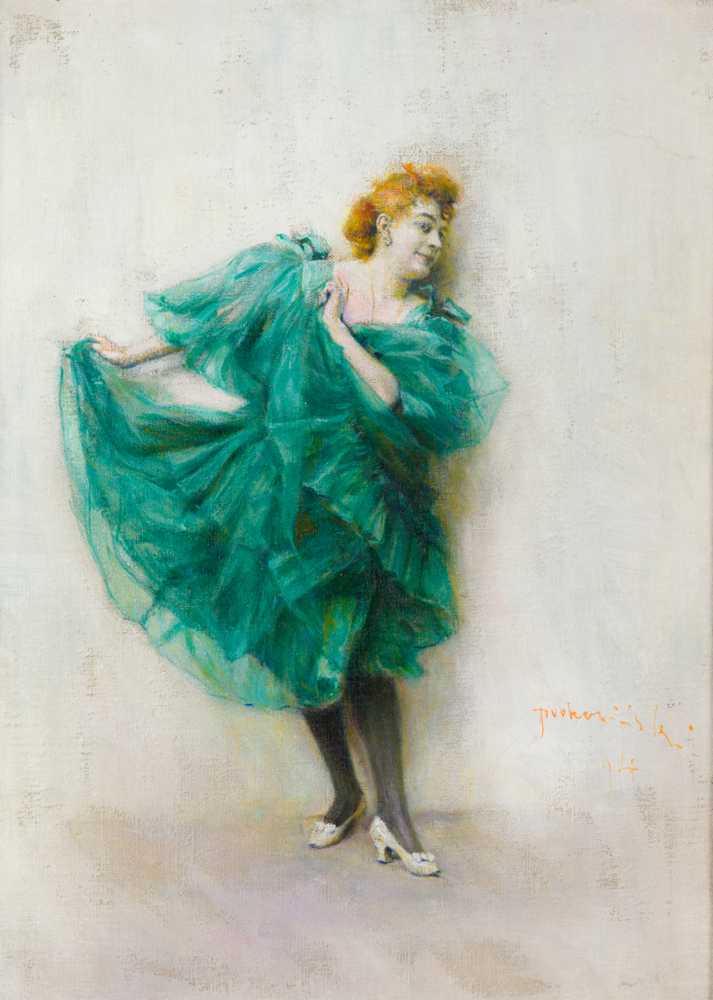 A Dancer (1894) - Władysław Ansgary Podkowiński