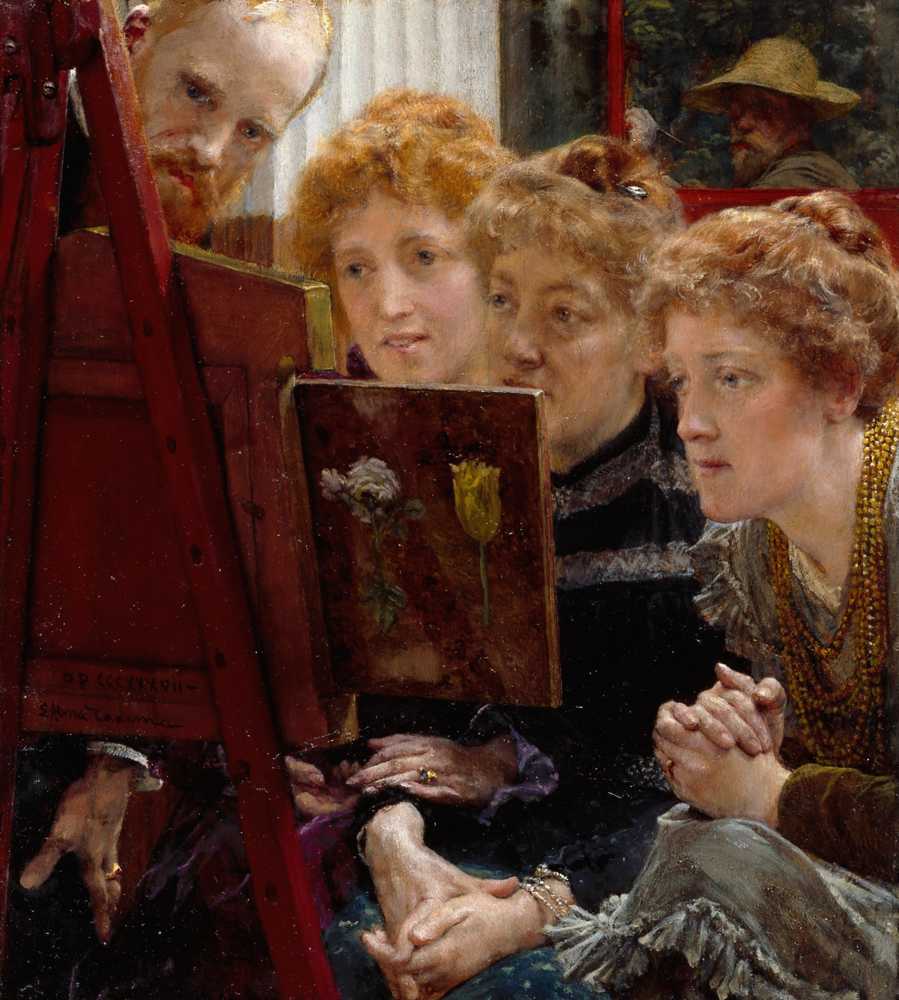 A Family Group - Alma-Tadema