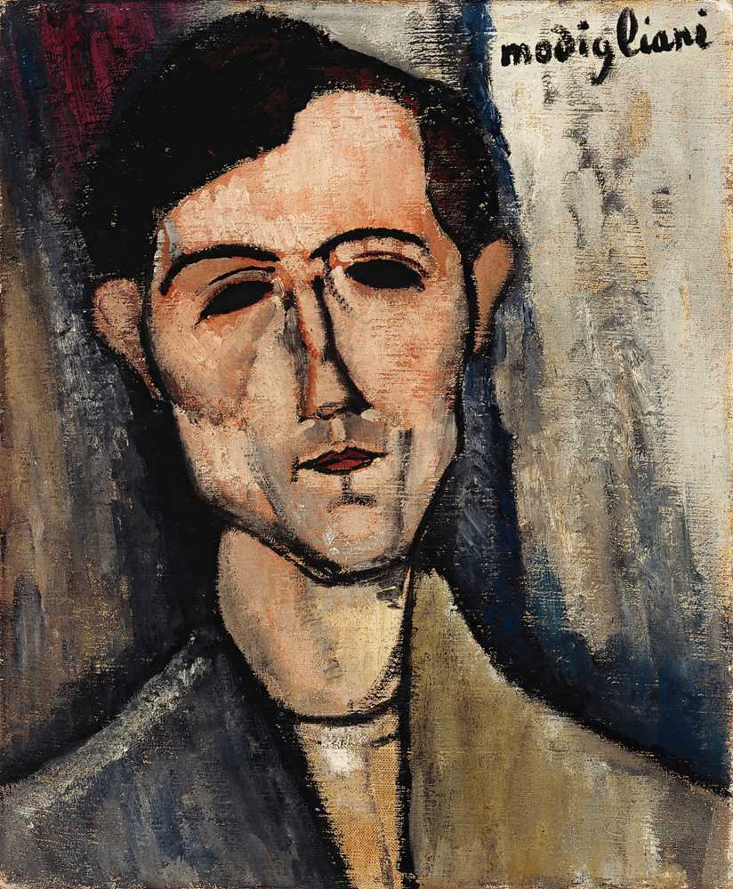 A Man (1916) - Amedeo Modigliani