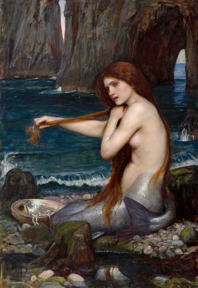 A Mermaid (1900) - John William Waterhouse