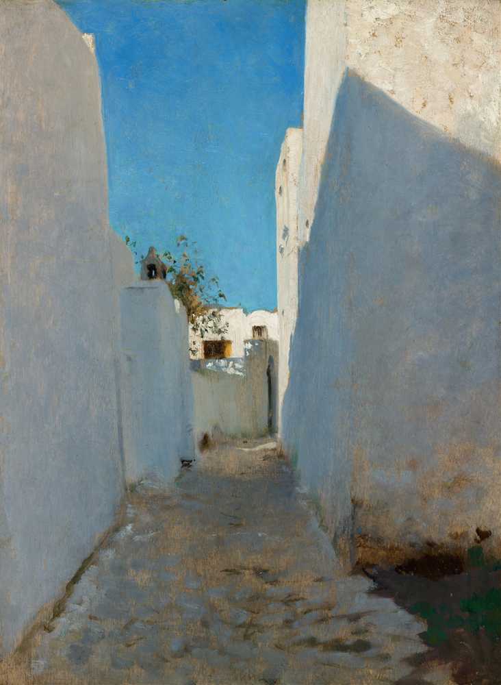 A Moroccan Street Scene (1879–80) - John Singer-Sargent