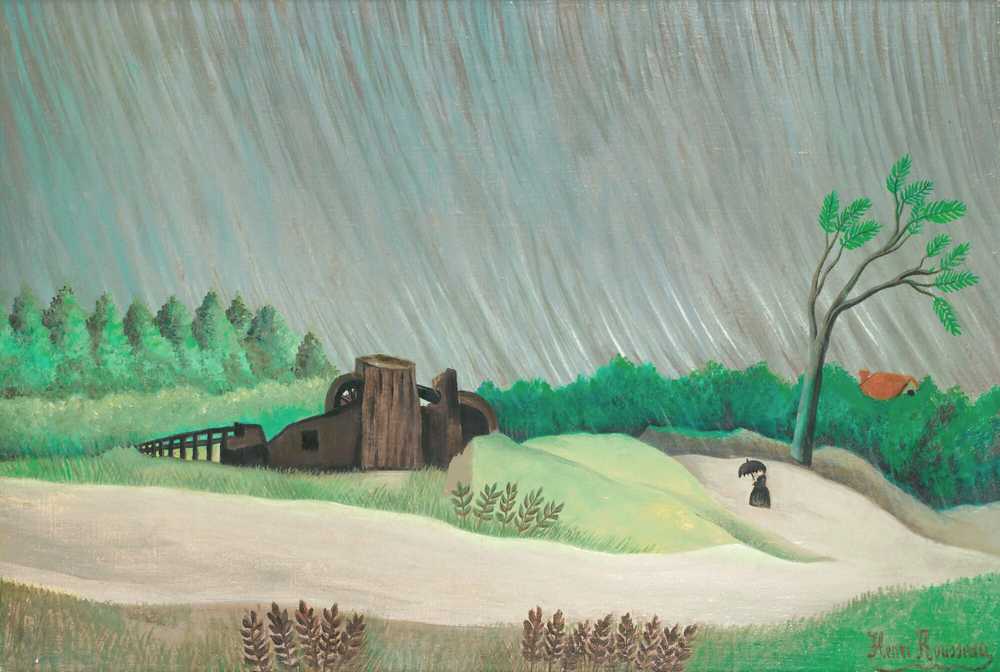A Rainy Morning (1896-97) - Henri Rousseau