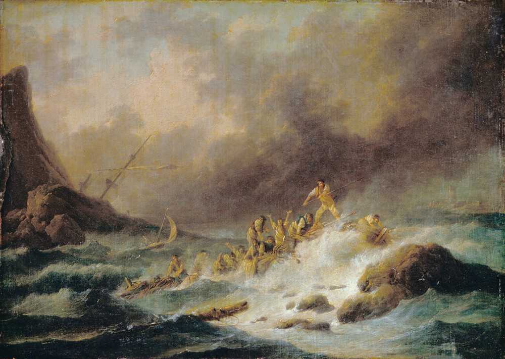 A Shipwreck - Claude Joseph Vernet