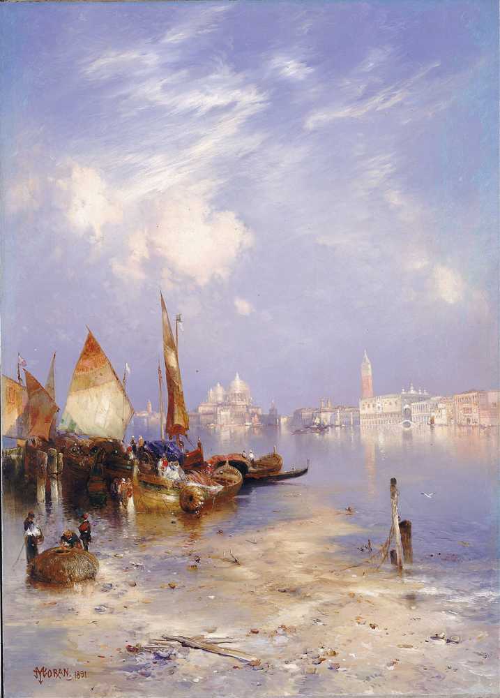 A View of Venice (1891) - Thomas Moran