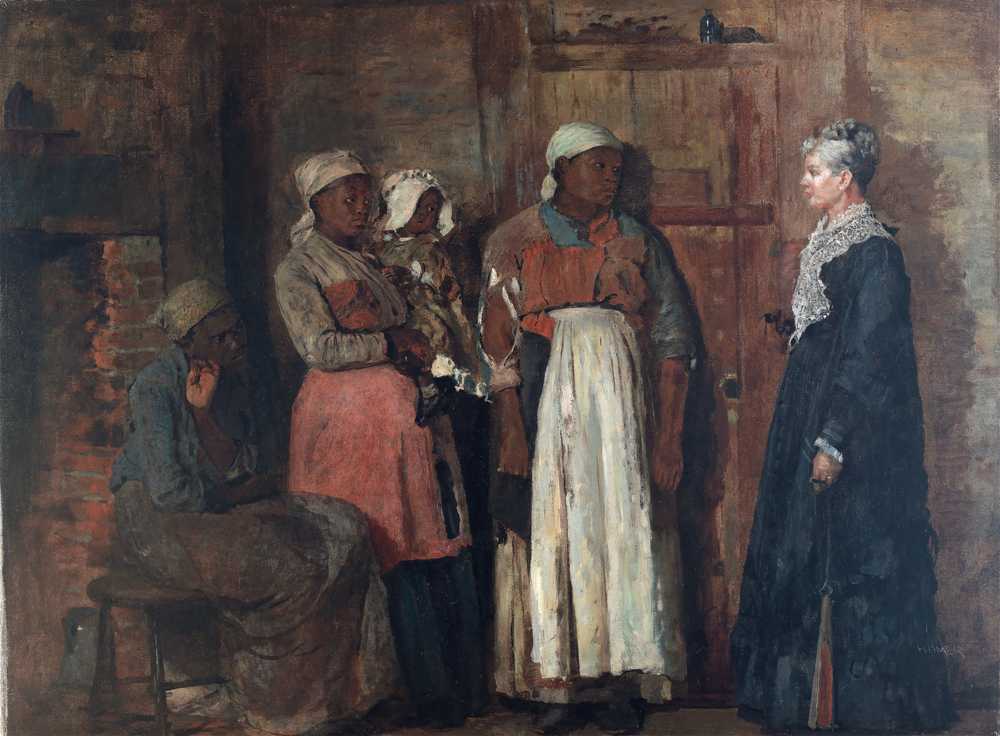 A Visit from the Old Mistress (1876) - Winslow Homer