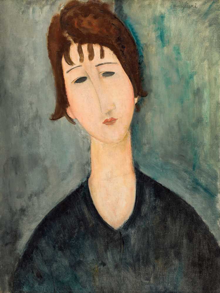 A Woman (1917-1920) - Amedeo Modigliani