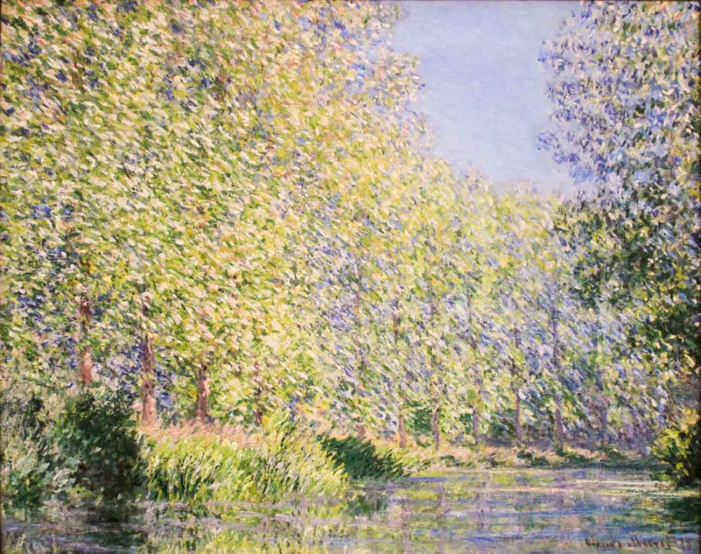 A Bend in the Epte Giverny - Monet