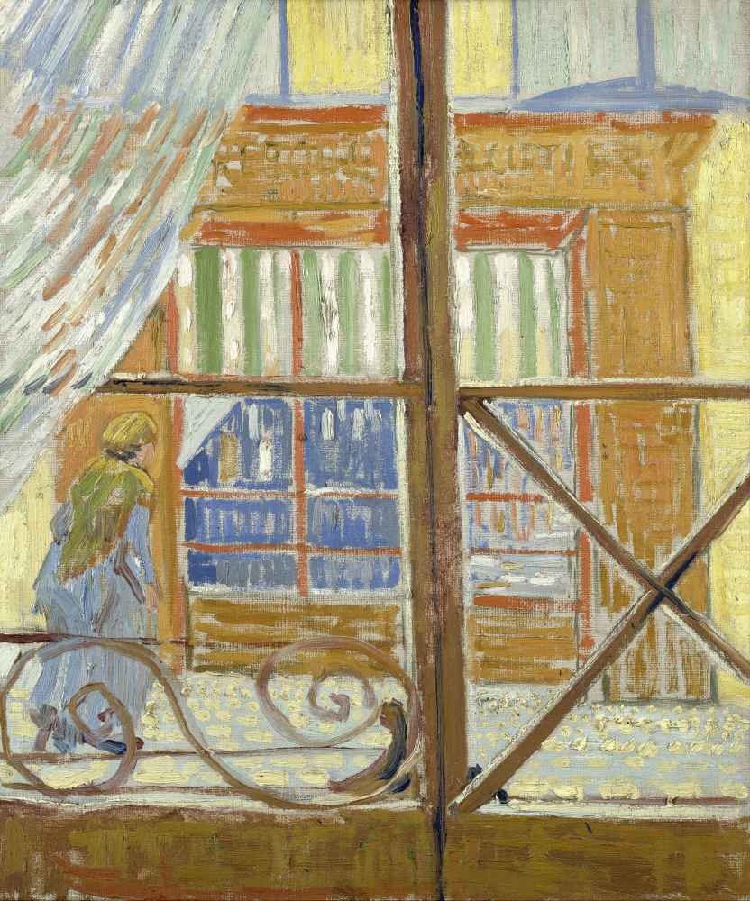 A Pork-Butchers Shop Seen from a Window - Van Gogh