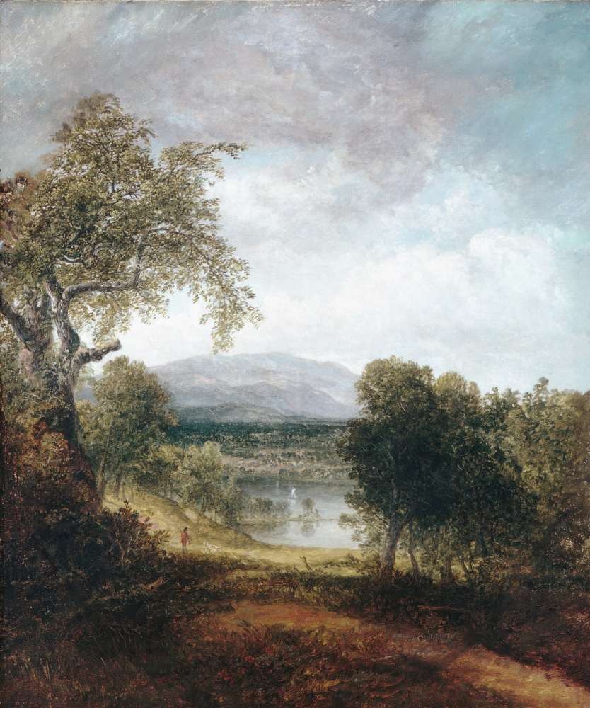 A River Glimpse - Thomas Doughty