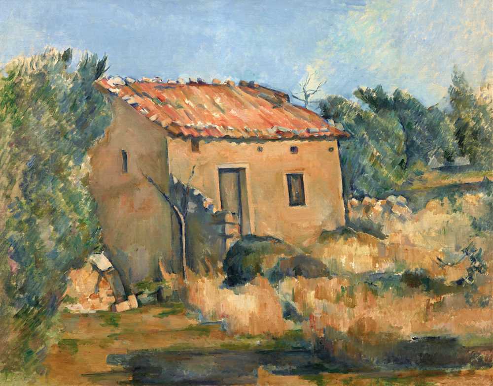 Abandoned House near Aix-en-Provence (1885–1887) - Paul Cezanne