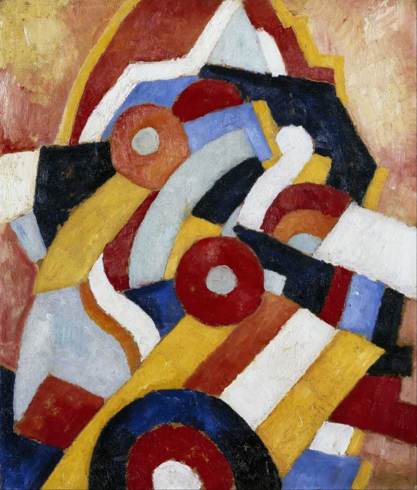 Abstraction (circa 1914) - Marsden Hartley