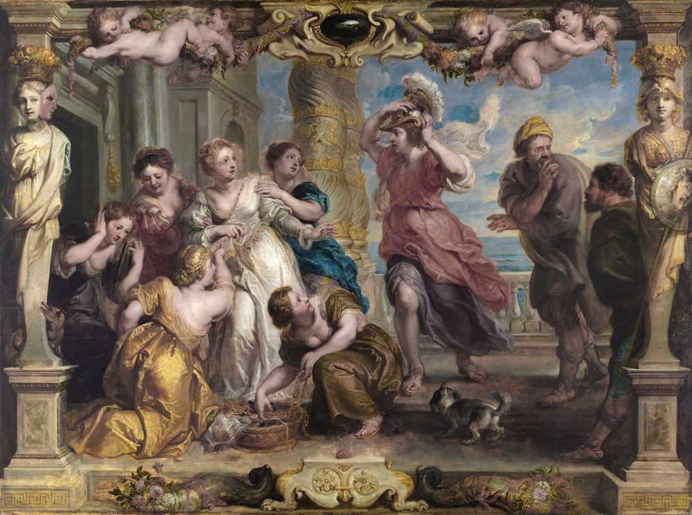 Achilles Discovered By Ulysses Among The Daughters Of Lycomedes (163... - Rubens