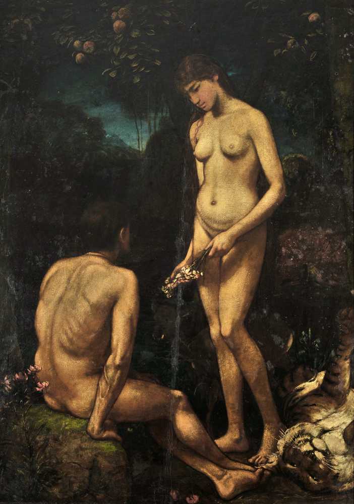 Adam and Eve (1886) - Hans Thoma