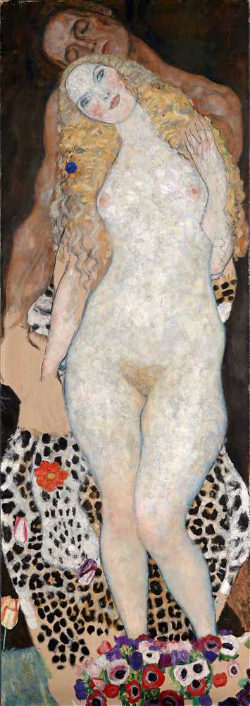 Adam And Eve (1916) - Gustav Klimt