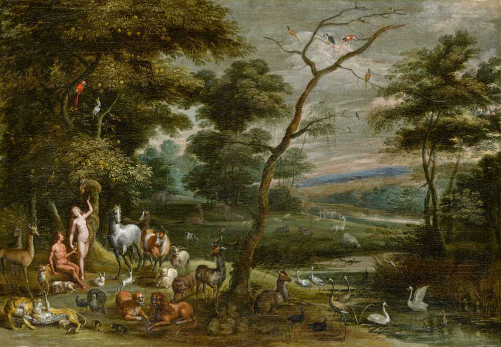 Adam and Eve in Paradise - Jan Brueghel Starszy