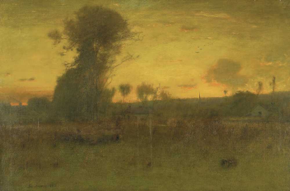After Sundown, Montclair, New Jersey (1888) - George Inness
