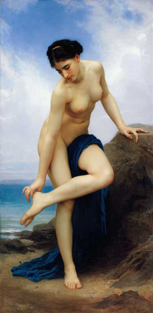 After the Bath (1875) - William-Adolphe Bouguereau