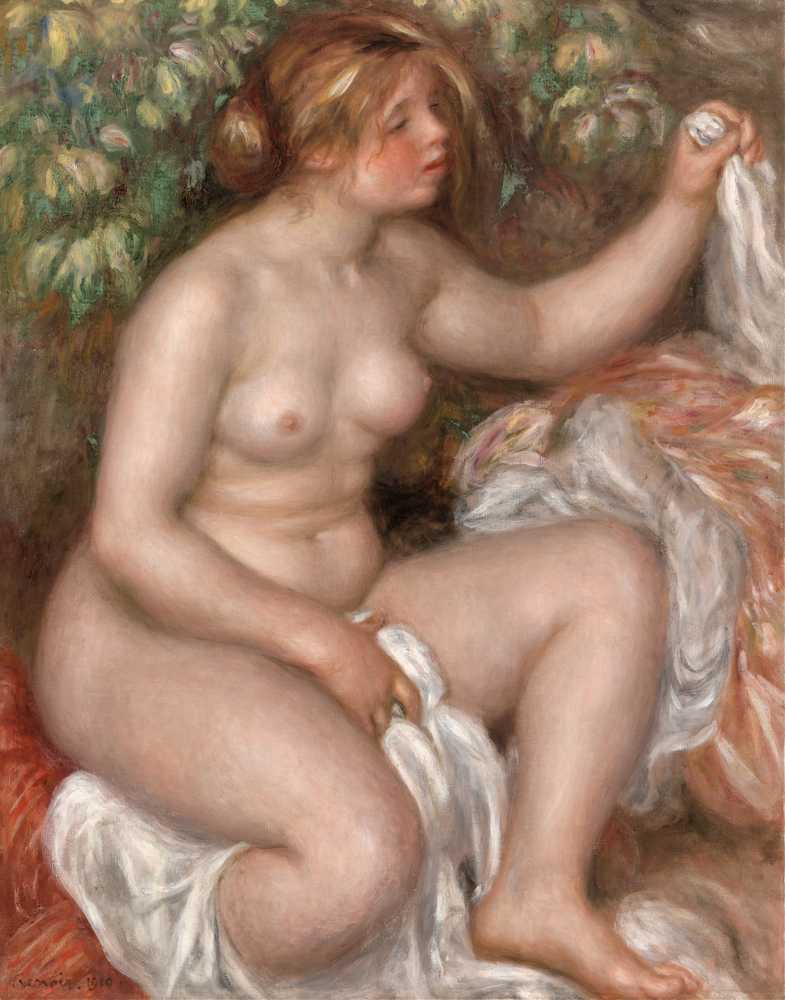After the Bath (1910) - Auguste Renoir