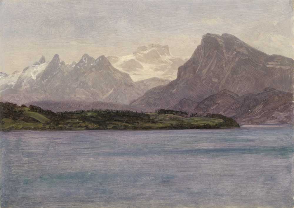 Alaskan Coast Range - Albert Bierstadt