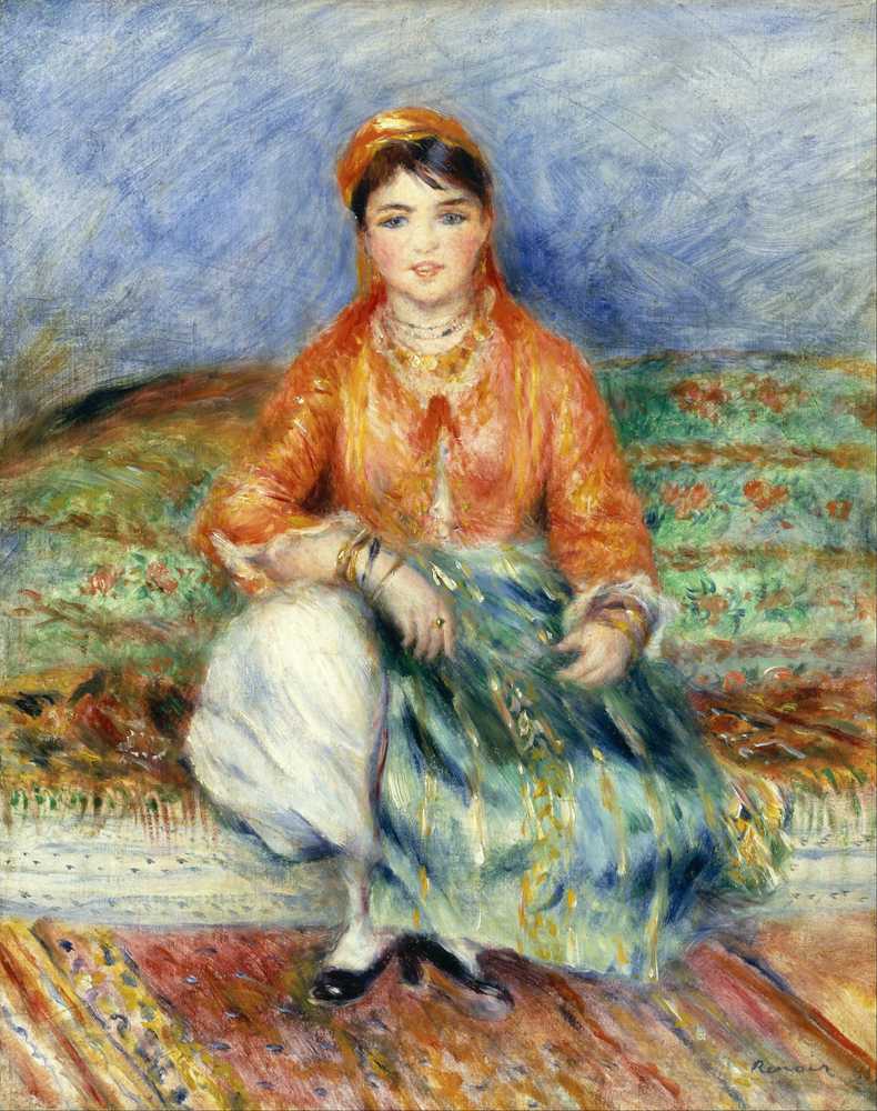 Algerian Girl - Auguste Renoir