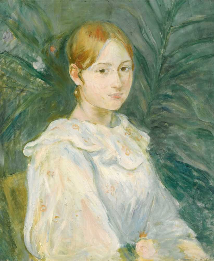 Alice Gamby In Bust (1890) - Berthe Morisot