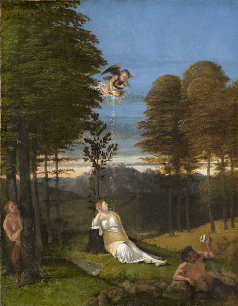 Allegory of Chastity - Lorenzo Lotto