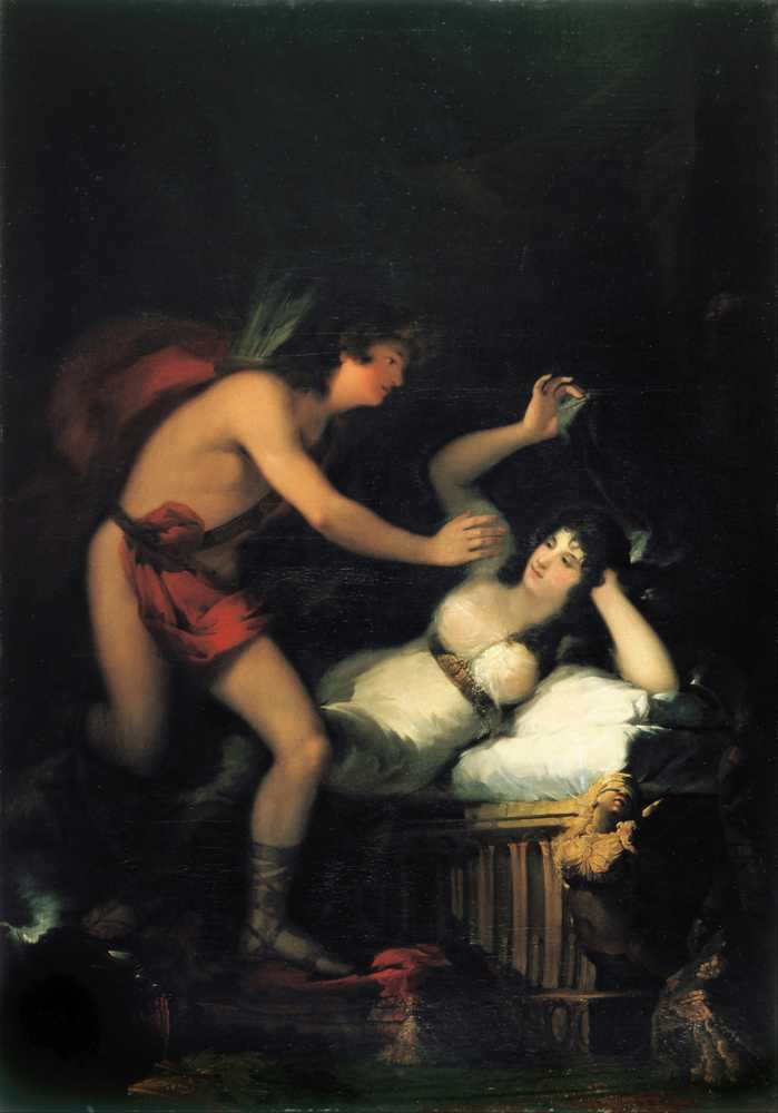 Allegory of Love, Cupid and Psyche (1798 - 1805) - Francisco de Goya