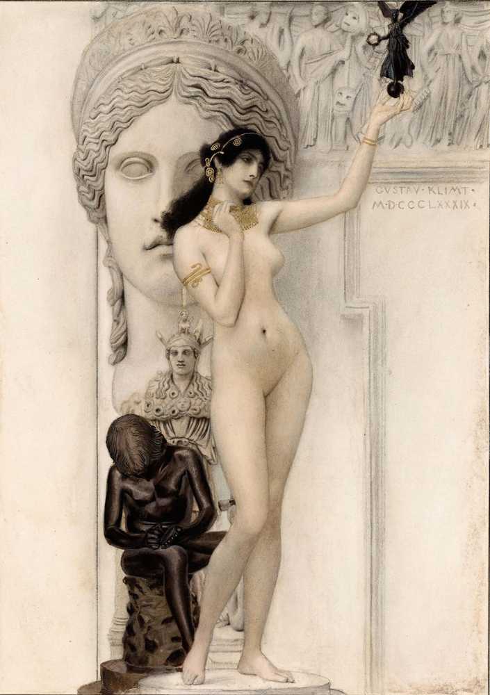Allegory of Sculpture (1889) - Gustav Klimt
