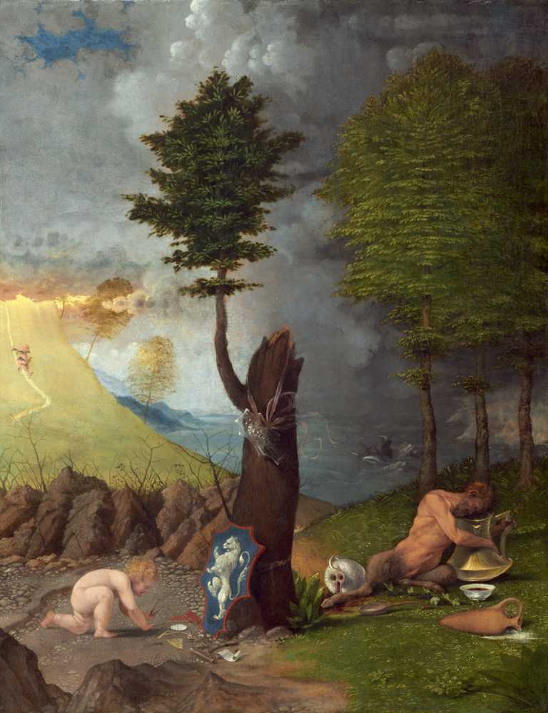 Allegory of Virtue and Vice (1505) - Lorenzo Lotto