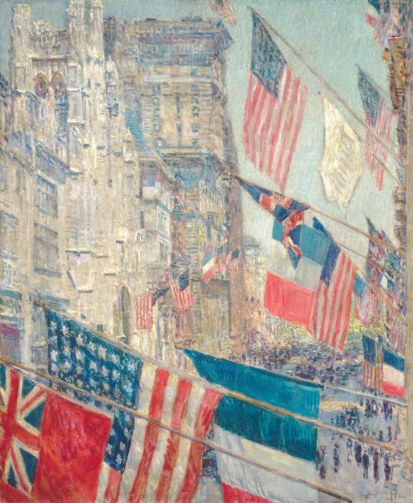 Allies Day, May 1917 - Childe Hassam