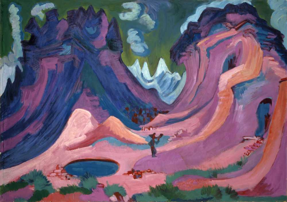 Amselfluh (1922) - Ernst Ludwig Kirchner