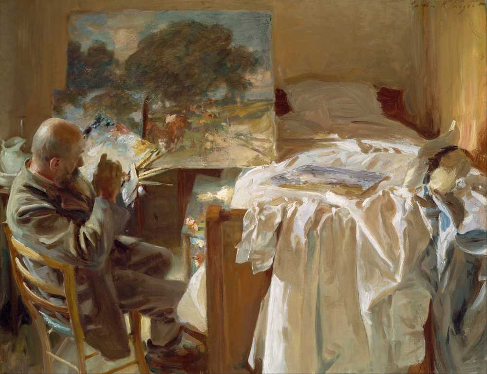 An Artist In His Studio (1904) - John Singer-Sargent